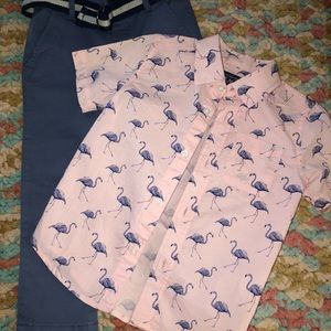 Dress Shirt w/Chino Pants Set